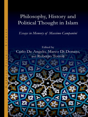 cover image of Philosophy, History and Political Thought in Islam